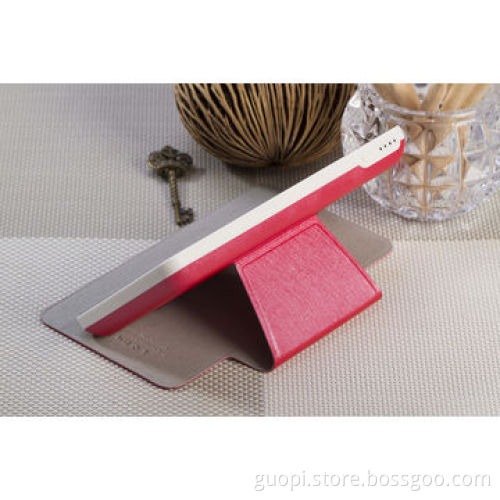 Mirror power bank with leather case